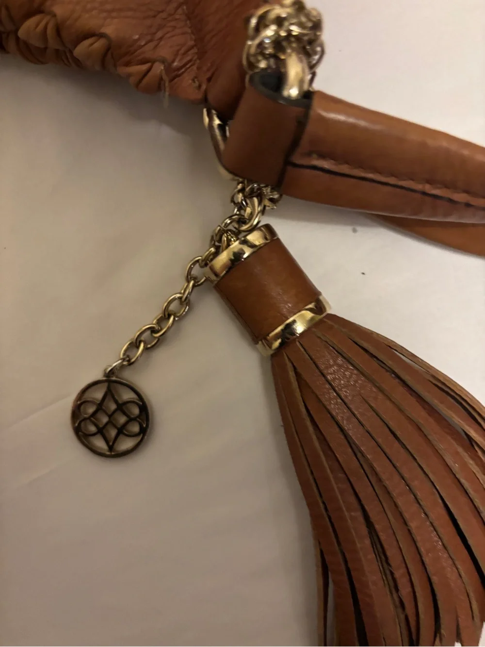 Classic Women's Leather Tote Bag in Brown by Adrienne Vittadini